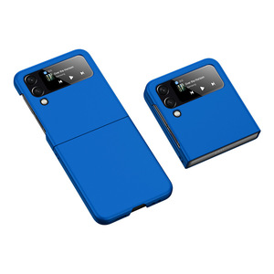 สำหรับ <span class=keywords><strong>Samsung</strong></span> Galaxy Z <span class=keywords><strong>flip</strong></span> <span class=keywords><strong>4</strong></span> 3 5 6เคสสีล้วนแบบลูกอมสำหรับ <span class=keywords><strong>Samsung</strong></span> Z flip5 zflip 6 5 <span class=keywords><strong>4</strong></span> 3 ZFlip4ฝาหลัง PC แข็งแบบบางเฉียบ - Product Image 2
