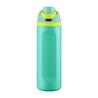 Bouteille isotherme double paroi en acier inoxydable de 24 oz, écologique, personnalisable avec impression sérigraphiée, poignée ergonomique, vente chaude OEM, haute qualité