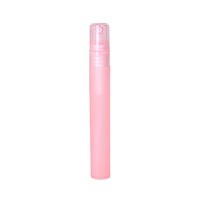 Vente en gros de flacons vaporisateurs de parfum portables miniatures en plastique PP mat coloré, 3 ml, 5 ml, 10 ml, vides, rechargeables, avec pompe, imprimés à l'écran
