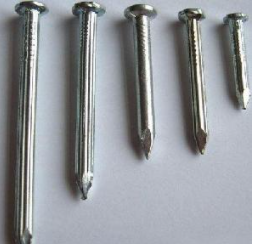 Clous à tête quadrillée en acier, livraison rapide, finition zinguée brillante, qualité bricolage, pour construction en carton - Product Image 3