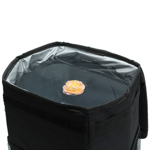 Car <b>Storage</b> Bag 12L Foldable Oxford Cloth <b>Seat</b> Back Organizer With Cup Holder For Car Interior Trunk Use - Product Image 3