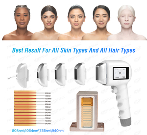 Chất lượng cao 2400 Wát điện lớn tóc Diode Máy tẩy Laser Nhà cung cấp - Product Image 5