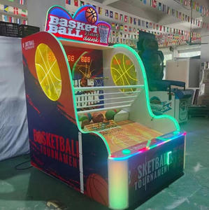 Máquina de Baloncesto Arcade para Niños, Juego de Tiro de Baloncesto Callejero, Equipo de Entretenimiento Comercial, Venta al por Mayor - Product Image 6