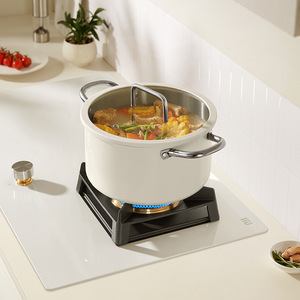 316 Stainless Steel <b>Steamer</b> 2 Tier Non Stick Pot With Ceramic Coating For Steaming Cooking - Product Image 2
