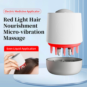 Masajeador vibratorio para el cuidado del cuero cabelludo, aplicador eléctrico para el tratamiento del cabello, herramienta para el cuidado del cuero cabelludo, masajeador para el cuidado del cabello con microcorriente - Product Image 2