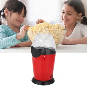 Fabriek Directe Verkoop 1200W Thuis Draagbare Elektrische Popcorn Machine Hete Lucht Olievrije Mini Popcorn Popper