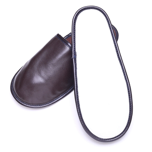 Pantoufles de luxe en laine mérinos pour hommes <span class=keywords><strong>et</strong></span> femmes, confortables <span class=keywords><strong>et</strong></span> chaudes, pantoufles d'intérieur antidérapantes en <span class=keywords><strong>cuir</strong></span> véritable <span class=keywords><strong>et</strong></span> peau de <span class=keywords><strong>mouton</strong></span> - Product Image 6