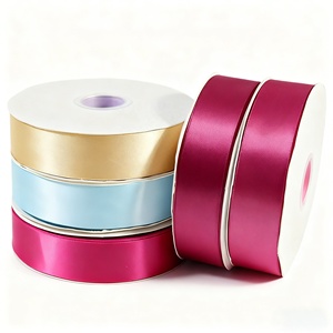 Pita Satin Mewah Ramah Lingkungan 1/2 Double Face untuk Pembuatan Bunga, Cocok untuk Hari Valentine dan Acara Pernikahan - Product Image 2