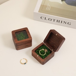 Walnut Custom Solid Wood <b>Storage</b> <b>Boxes</b> Different Styles-Includes Elegant Jewelry Gift <b>Boxes</b> for Display - Product Image 1