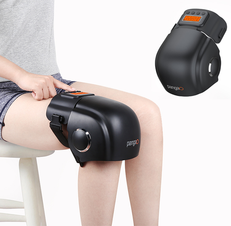 OEM smart electric portable health hot compress pain relief knee joint cap massager machine with heat for arthritis pain