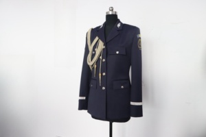 ユニセックススタイル40% ポリエステル60% ウール役員ドレスユニフォームOEM工場出荷可能 - Product Image 2