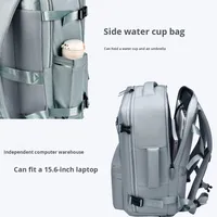 Erkekler için High-End hafif seyahat sırt çantası büyük kapasiteli okul çantası bilgisayar özelliği dayanıklı açık Laptop çantası