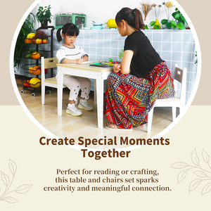 Cadeau <span class=keywords><strong>de</strong></span> Noël, <span class=keywords><strong>table</strong></span> d'apprentissage Montessori, <span class=keywords><strong>table</strong></span> et chaises en bois pour enfants, ensemble pour l'apprentissage des tout-petits - Product Image 3