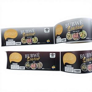 Étiquettes personnalisées pour emballages d'assaisonnements, impression numérique avec scellage de couvercle, autocollants <span class=keywords><strong>alimentaires</strong></span> pour huile de piment et épices, pour bocaux Mason et de conserve - Product Image 4