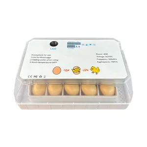 Home using incubators automatic 15 eggs cheap price egg incubator water addition function for sale