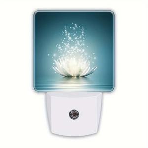 Lampe murale à brancher avec capteur crépusculaire pour acrylique, prise US/EU - Product Image 4