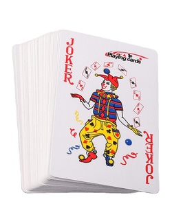 Advertising Playing Cards WJPC-High Quality Customizable Advertising Playing Cards Cheap Card Quantity Set Gsm Logo