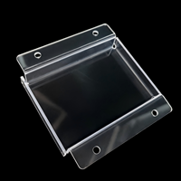 Usine de fabrication de feuilles plastiques depuis plus de 13 ans – Boîtier électronique transparent en PC polycarbonate découpé CNC, pliage à froid, couvercle de protection