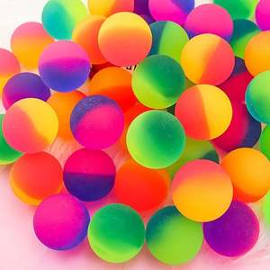 Wholesale 30 mm Colorful Synthetic Matte Rubber <b>Bouncing</b> <b>Ball</b> Elastic Jumping <b>Ball</b> for Vending Machine - Product Image 3