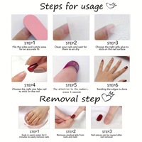 Nouvelle conception, 30 pièces, faux ongles courts en gel, dégradé, boîte personnalisée, réutilisables, brillants, acryliques, artificiels, à presser
