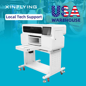 Nouvelle imprimante textile automatique à plat A3 à station unique, impression de t-shirts DTG avec 2 têtes I3200 - Product Image 1