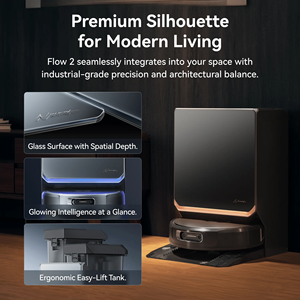 2026 All-in-one Robotic Vacuum Navimind Pro Autonomous System <b>Hands</b>-<b>free</b> Whole House Deep Cleaning Filter Wet/dry Rv2401+as2402 - Product Image 3