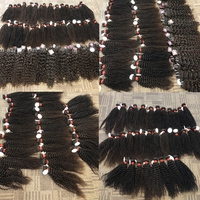 Extension de cheveux vierges à coupe ample et bouclée — queen beauty, cheveux humains indiens, tissage en ligne, pas cher, 5A/6A