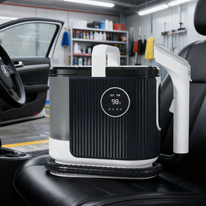 เครื่องทำความสะอาดพรมโซฟาไฟฟ้าแบบพกพา, เครื่องทำความสะอาดพรมด้วยไอน้ำแบบดิจิตอล - Product Image 6