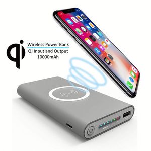 พาวเวอร์แบงค์แบบพกพาดีไซน์ใหม่ รองรับโลโก้ ชาร์จไร้สายสำหรับสมาร์ทโฟน - Product Image 4