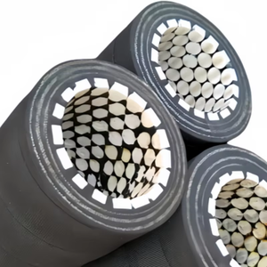 Tuyaux en caoutchouc céramique noir ultra-résistants à l'usure avec doublures flexibles, découpe et traitement personnalisables, fil d'acier renforcé - Product Image 5