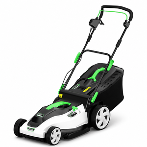 Tondeuse à gazon électrique haute puissance 2200W, largeur de coupe 42CM, 6 vitesses, bac à herbe 50L, moteur en cuivre, protection <span class=keywords><strong>thermique</strong></span>, tondeuse de jardin - Product Image 1