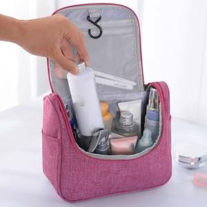 High Quality Hanging Toiletry Bag Travel Cosmetic <b>Shower</b> Bathroom Makeup Bag Women Travel <b>Portable</b> Cosmetic Bag - Product Image 3