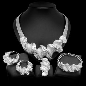 Yulailaili — montre en argent kundan pour homme, set de bijoux, collier en or 18k, nouvelle collection 2022 - Product Image 3