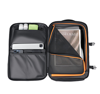 Sac à dos de voyage Dianlun imperméable pour transporter des objets personnels et des ordinateurs portables, sac à dos extensible pour hommes, sac à dos d'affaires