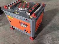 Máquina de Canteado Automática de Acero Inoxidable y Acero al Carbono Directa de Fábrica, Control por Computadora PLC CNC, Motor de 4.5KW, Accionamiento por Engranajes