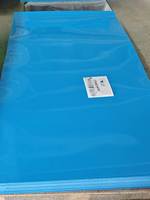 Feuille de plastique HDPE usinable, résistante aux UV, polyéthylène haute densité, plaque HDPE