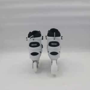 Patins à roues alignées en PU blanc professionnel avec <span class=keywords><strong>châssis</strong></span> en aluminium clignotant freestyle léger pour une utilisation en extérieur prix d'usine - Product Image 5