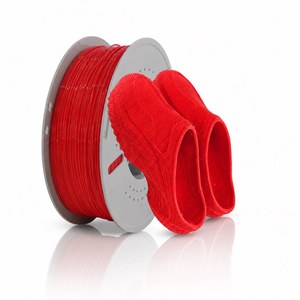 เส้นพลาสติก TPU 90A สำหรับเครื่องพิมพ์ 3 มิติ ขนาด 1.75 มม. ยืดหยุ่นสูง ทนทานต่อการฉีกขาด พิมพ์ชิ้นส่วนใช้งานได้สะดวก - Product Image 1