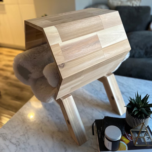 <span class=keywords><strong>Maison</strong></span> <span class=keywords><strong>pour</strong></span> <span class=keywords><strong>chat</strong></span> moderne et écologique Couvercle <span class=keywords><strong>de</strong></span> bac à litière en bois à la mode Meubles en caoutchouc et plastique <span class=keywords><strong>pour</strong></span> chats Leur carton <span class=keywords><strong>de</strong></span> <span class=keywords><strong>toilette</strong></span> - Product Image 5