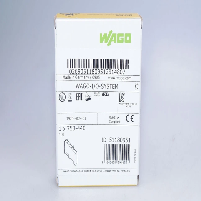 New Original in Stock 753-440 PLC Controller for Industrial Automation System