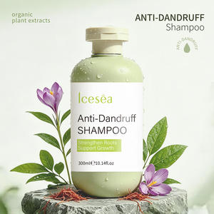 Shampooing Nourrissant Anti-Pelliculaire Icesea à la Croissance Capillaire Profonde Bio, à l'Huile de Ricin Noire de Jamaïque, au Romarin et au Batana - Product Image 1
