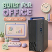 Support technique après-vente Hygon – PC de bureau professionnel complet avec 8 Go de RAM, 512 Go de SSD, carte graphique dédiée de 2 Go – Ordinateur de marque personnalisée