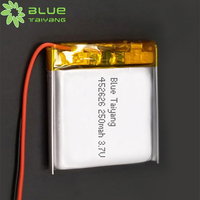 Batterie rechargeable au lithium polymère Blue Taiyang 452626 3,7 V 250 mAh, batterie Lipo 3,7 V 250 mA