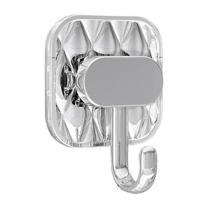 Crochets adhésifs à forte capacité de charge, rectangulaires, à fixation murale sans perçage, finition polie, pour rangement dans la salle de bain et la cuisine - Product Image 3