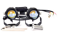 Senlo M1 M5 X1 X2 30W Mini LED Moto Phare Double Couleur Laser Projecteur Lentille 6500K 3000K Température Nouveaux Projecteurs"