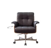 Tables et chaises de bureau pivotantes et réglables en hauteur en cuir de style médiéval moderne Runxi Furniture