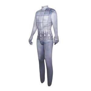 Disfraz de Cosplay de los Guerreros de Terracota, Mono con Máscara, Traje de Cuerpo Entero para Fiesta de Halloween, Actuación en Escenario, Talla Adulto - Product Image 5