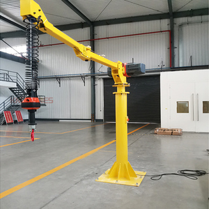 Grue à flèche articulée pliable 80kg 200kg avec palan pour levage en atelier - Product Image 4