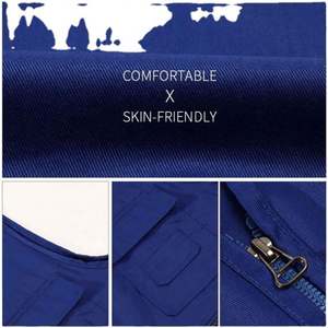 Chaleco Utilitario Casual Personalizado para Hombre y Mujer con Múltiples Bolsillos, Ropa de Trabajo Cálida para Verano e Invierno, para Periodistas y Pescadores - Product Image 2