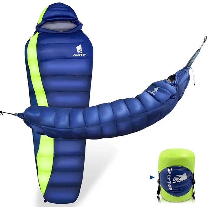 GEERTOP 2-in-1 Mummy Camping Waterproof Outdoor Hammock Sleeping Bag For Hammock